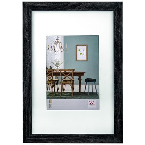 Fiorito Struttura In Legno 13x18 Cm, Grigio Scuro - Foto 1