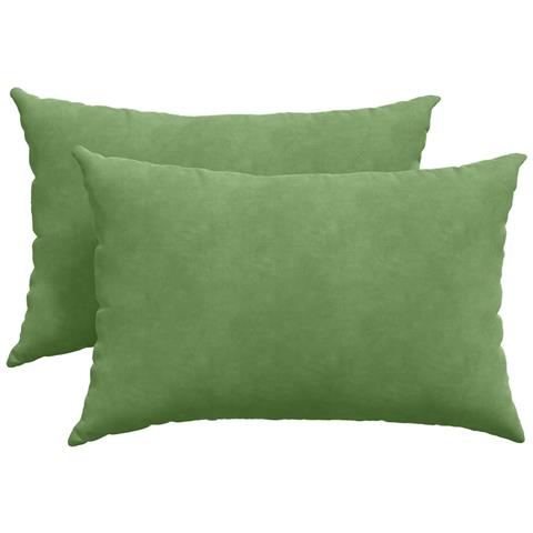 Cuscini da Divano 2 pcs Verde chiaro 60 x 40 cm - Foto 1
