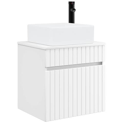 Mobile lavabo da parete Bianco 49 x 41 x 63 cm - Foto 1
