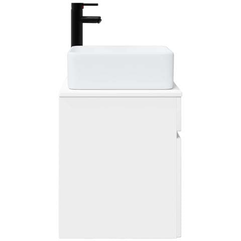 Mobile lavabo da parete Bianco 49 x 41 x 63 cm - Foto 2