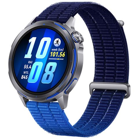 WATCH GT Runner 2 Smartwatch Blue, Autonomia fino a 14 Giorni, Modalità Maratona, Monitoraggio della Salute, HRV, ECG, SpO2, Monitoraggio del Sonno, GPS, Pagamenti NFC, iOS e Android - Foto 1