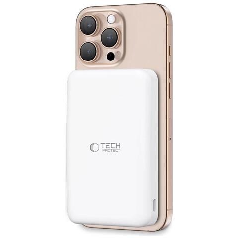 Powerbank ""pb24 Lifemag Qi2"" Magsafe 10.000 Mah - Bianco - Foto 1