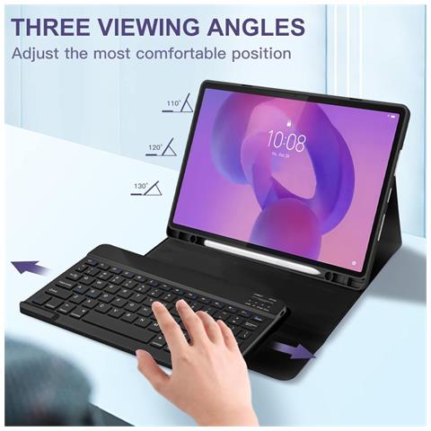 Custodia Per Tablet Lenovo Idea Tab Pro 12.7 Con Supporto - Foto 7
