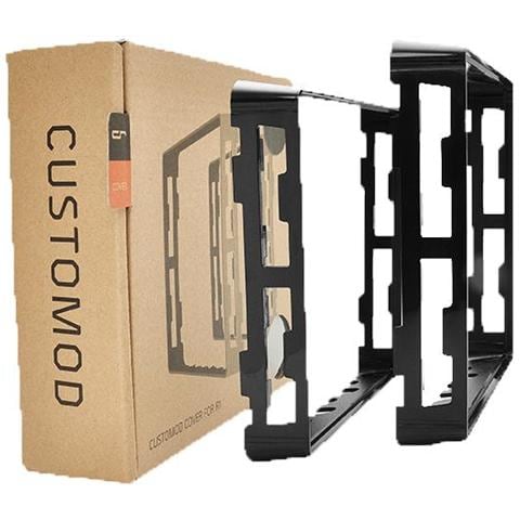 Customod Coloured Heatsink Cover per R1 - Nero Metallizzato - Foto 1