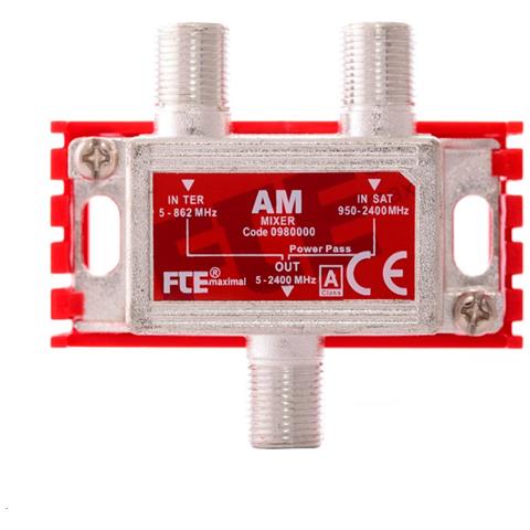 Am Mix Demix Sat / tv Connettore F Classe A - Foto 2