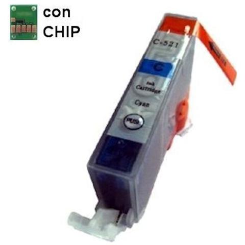 Cartuccia Compatibile Canon Cli-521 Ciano Con Chip - Foto 1