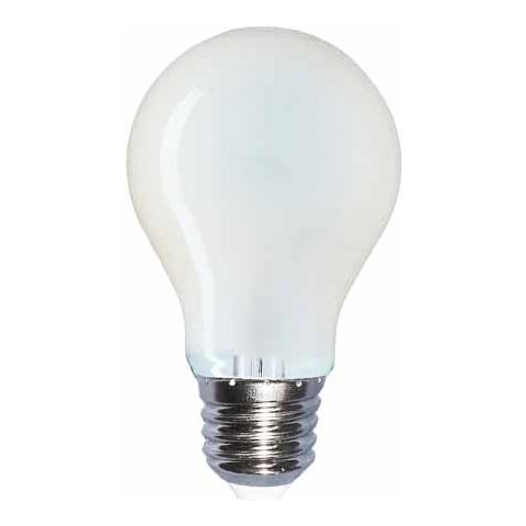Lampadine Led E27 4w A60 Filamento Smd Bulbo Frost Luce Naturale 4500k Vt-1934 4487 - Foto 2