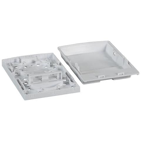 I-CASE FTTH2 - Scatola di connessione indoor FTTH per 2 fibre, 2 adattatori, IP20 - Foto 2
