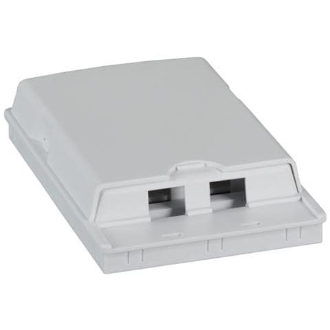 I-CASE FTTH2 - Scatola di connessione indoor FTTH per 2 fibre, 2 adattatori, IP20 - Foto 3