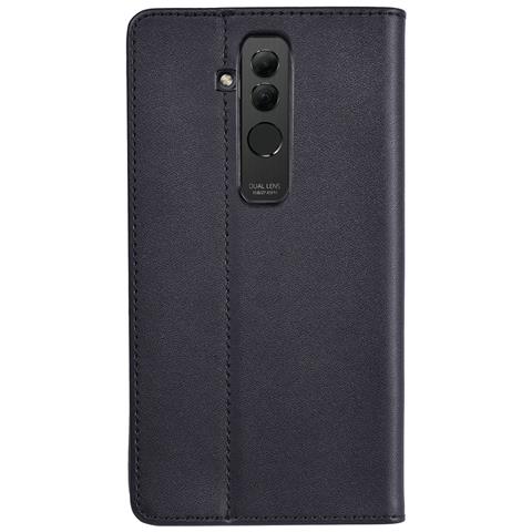 Custodia Huawei Mate 20 Lite Portacarte Sportellino Funzione Stand Nero - Foto 9