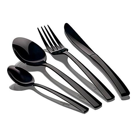 Set 24 Posate In Acciaio Inox Scure - Foto 2