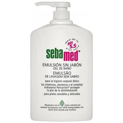 Emulsion Without Soap 1000ml + Shower Gel 250ml Set 2 Pieces - Foto 1