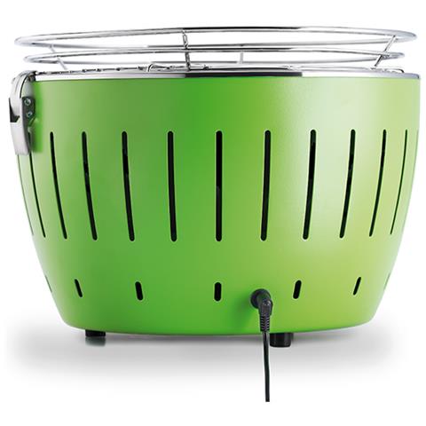 Barbecue Nuovo Modello 2019 Mini Ø 25,8 cm Verde con Batterie e Cavo di Alimentazione USB - Foto 2