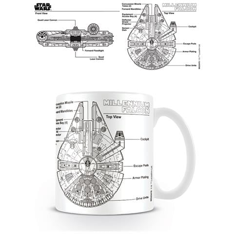 Star Wars Official Millennium Falcon Tazza - Foto 6