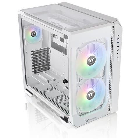 Case View 51 TG ARGB Snow Middle Tower ATX / EATX / Micro-ATX / Mini-ITX 1 Porta USB 3.1 2 Porte USB 3.0 Colore Bianco (Finestrato)  - Foto 2
