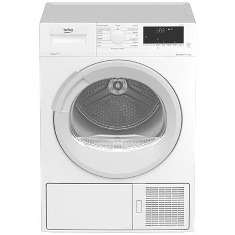 BEKO Asciugatrice DRX927WN Optisense 9 Kg Classe A++ Pompa di calore BEKO Asciugatrice DRX927WN Optisense 9 Kg Classe A++ Pompa di calore