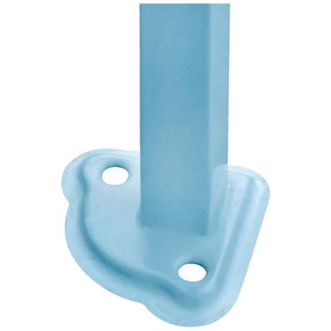 Tenda Pieghevole Pop-Up con Pareti Laterali 3x6m Acciaio Bianco - Foto 8