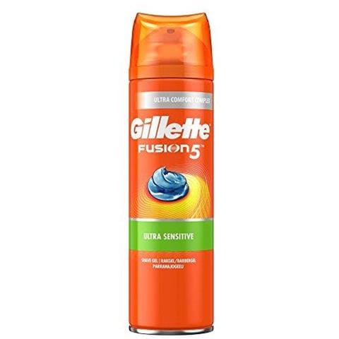 Fusion5 Ultra Sensitive Gel Da Barba Degli Uomini 200 Ml - Foto 1