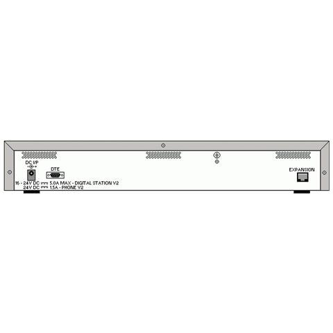 IPO 500 Digital Station, 445 x 245 x 71 mm, 3,5 kg, 60W, IP Office 2.1, 31x RJ45 1x DTE - Foto 3