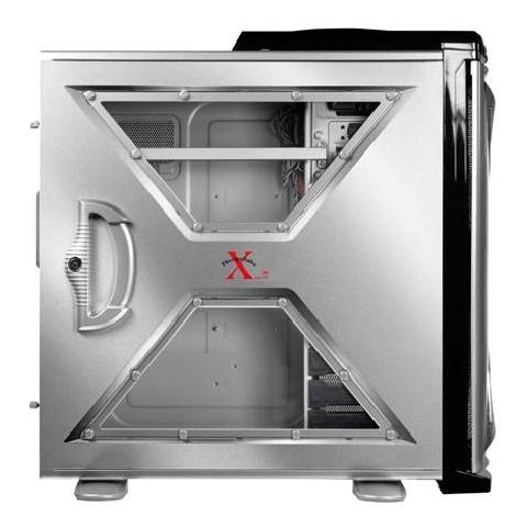Xaser Vi Mx Black, Midi-Tower, PC, Plastica, Standard ATX PS2, Argento - Foto 2