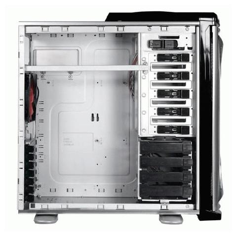 Xaser Vi Mx Black, Midi-Tower, PC, Plastica, Standard ATX PS2, Argento - Foto 1