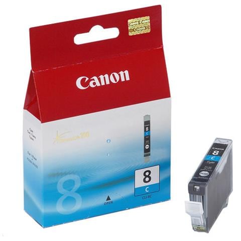 CLI-8C Cartuccia Originale Ciano per Canon Pixma iP3300 Capacità 850 Pagine - Foto 2