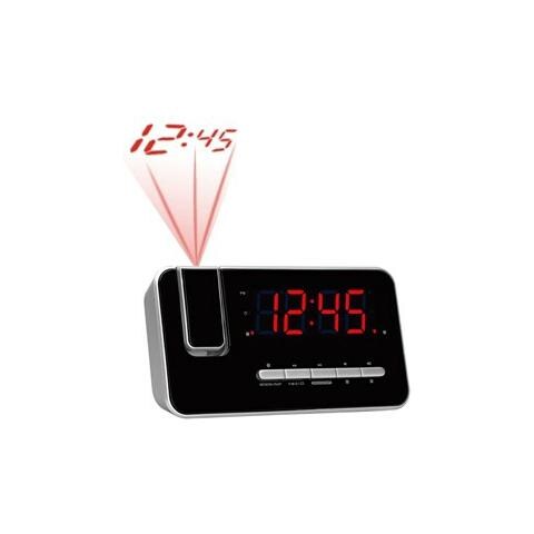 CRP-618, Orologio, LED, Digitale, FM, PLL, AC, Rosso - Foto 1