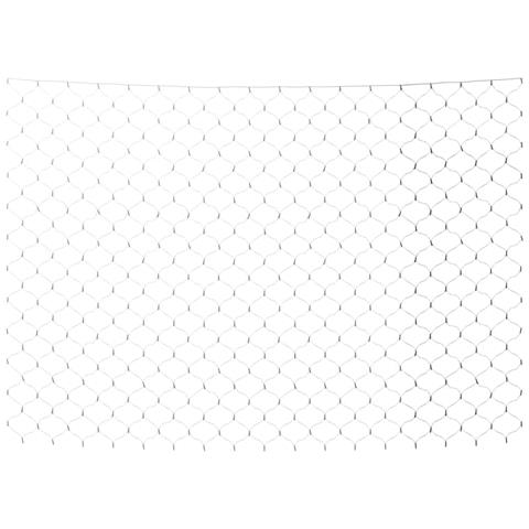 Luci Di Natale Rete Bianco Freddo 3x3m 306 Led Interni Esterni - Foto 1