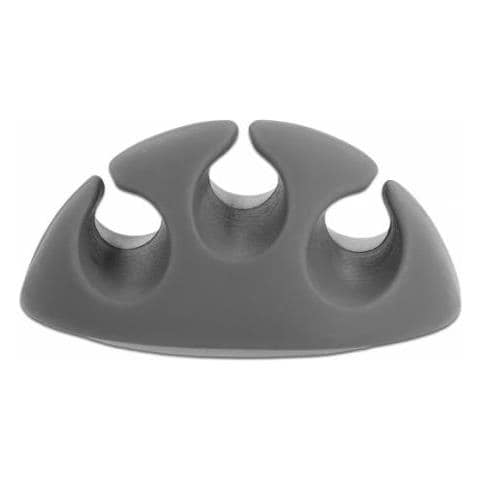 18297 Organizer Per Cavi Supporto Per Cavo Scrivania /parete Grigio, Bianco 6 Pezzo (i) - Foto 5