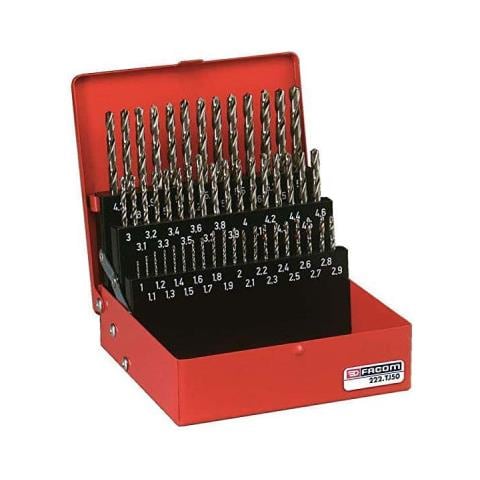 Set Di Punte Da Taglio In Acciaio - Da 1 A 5,9mm - 50 Pz - 222a. tj50 - Foto 1