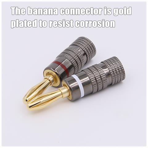 Spina A Banana Placcata Oro 4 Mm   16-pack - Foto 8