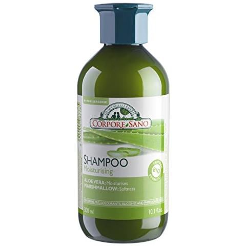 Shampoo Aloe Vera E Altea-certificato Biologico-senza Parabeni-ipoallergenico-idratante-300 Ml101 Fl Oz - Foto 1