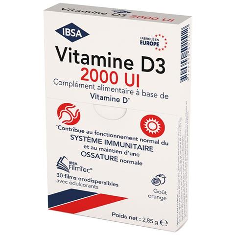 Vitamina D3 2000ui X30 Film Orodispersibili Filmtec - Foto 1
