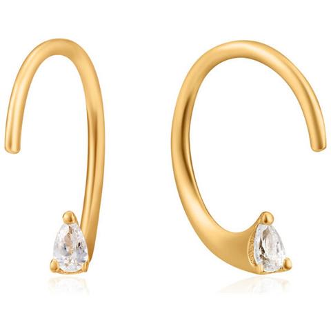 Orecchini Donna Ania Haie E023-05g Argento Puro 2 Cm - Foto 1