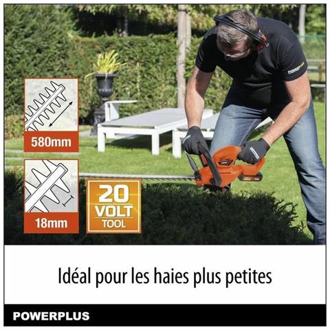 Tagliasiepi Powdpg7531 20 V - Foto 6