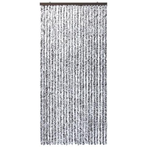 Tenda Antimosche Marrone E Beige 100x230 Cm In Ciniglia - Foto 3