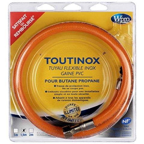 TBE150 accessorio e componente per forno Arancione Cloruro di polivinile (PVC) Tubo del gas - Foto 1