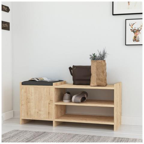 Scarpiera Sunno Con Anta Colore Rovere - Foto 1