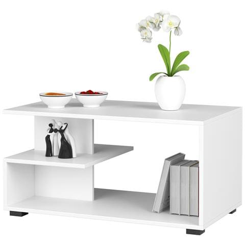 Tavolino da caff? PIN, 90x51x45 cm, Colore Bianco - Foto 2