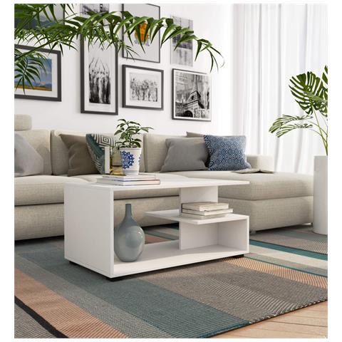 Tavolino da caff? PIN, 90x51x45 cm, Colore Bianco - Foto 5