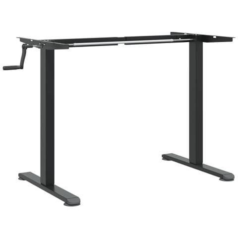 Telaio Scrivania In Piedi Nero (94-135) x60x (70-114) cm Acciaio - Foto 2