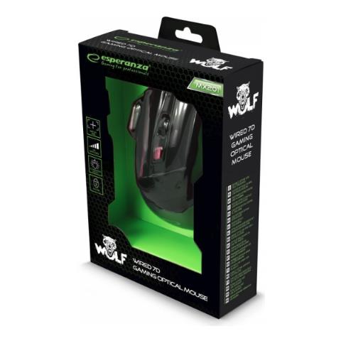 EGM201R mouse Giocare Mano destra USB tipo A Ottico 2400 DPI - Foto 4