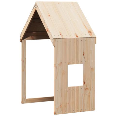 Tetto Per Letto Bambini 60x89x134,5cm In Legno Massello Di Pino - Foto 2