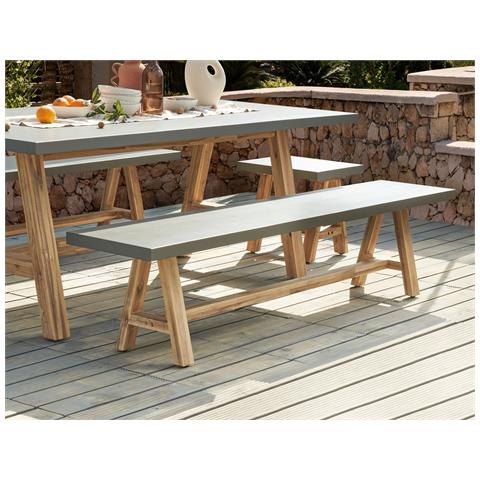 Panchina 200 Cm Grigio Tonnare - Foto 1