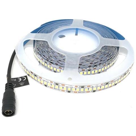 Striscia 1200 Led Luce Bianca Bobina Strip 5 Metri 2835 Smd - Foto 1