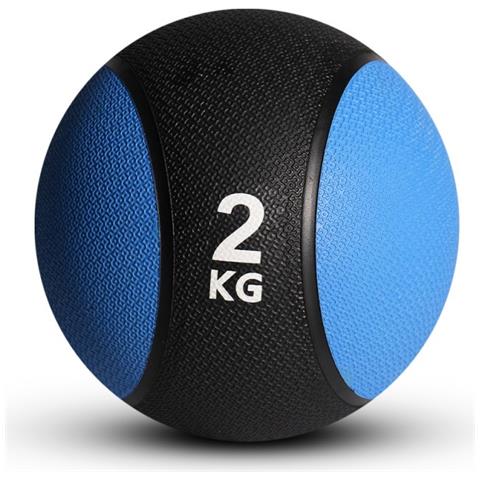 Medicine Ball Rubber Black /blue - 2kgs - Foto 2