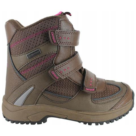 Stivali Da Neve Marrone Con Velcro Per Bambini 33 - Foto 2