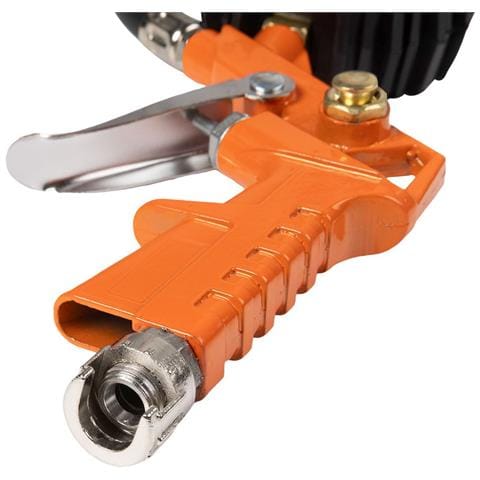 Manometro Con Pistola Per Gonfiaggio Pneumatici Con Attacco Rapido Universale - Foto 5