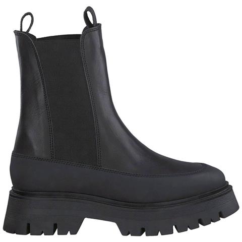 Black Casual Closed Booties Stivaletti Pelle Scarpe Donna Nero Eu 37, 1-25461-29 064 - Foto 1