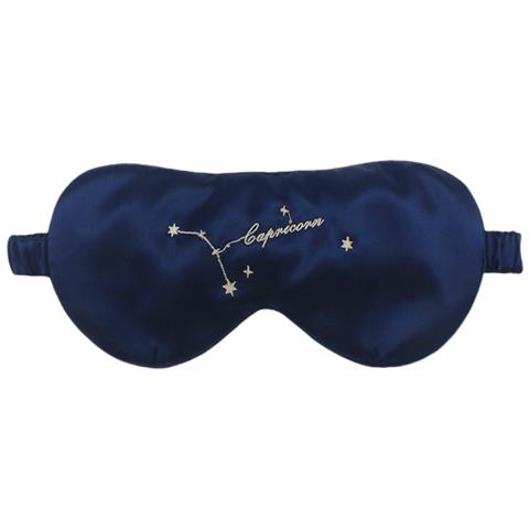 Mascherina Per Dormire In Seta Costellazione Capricorno - Comfort E Oscurità Totale Capricorno - Foto 1